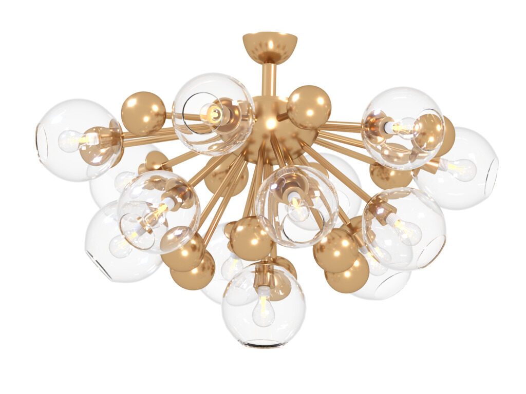 Chandelier (361473), 3d model 1