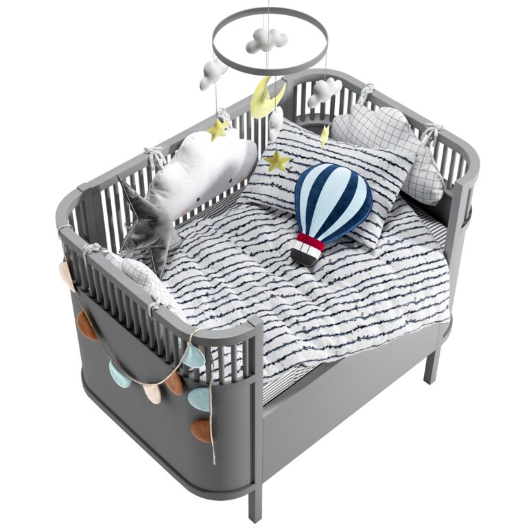 Sebra Models Sebra Baby Cat Bed (361556) 3D model - Download 3D model Sebra Baby Cat ...