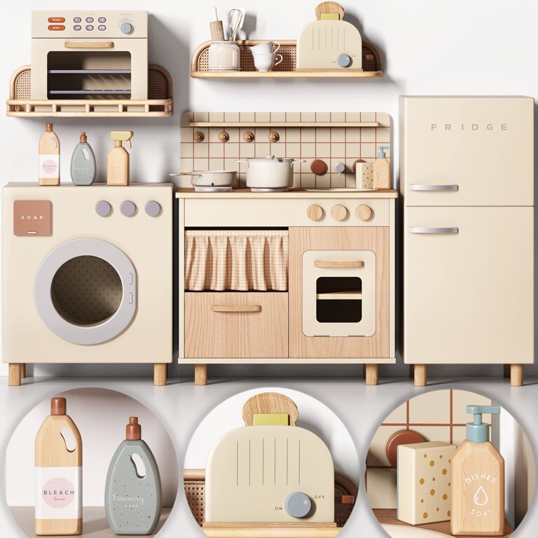 ZARA Play Kitchen Toy Set (361602) 3D model - Download 3D model