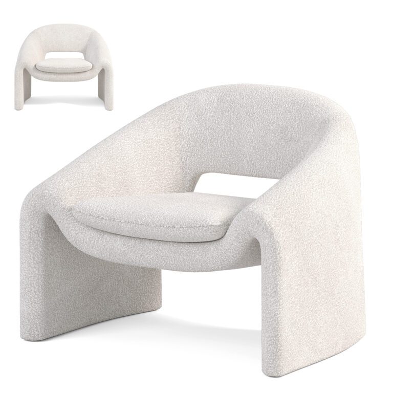 Кресло Sacha Performance Bouclé (362852), 3д модель 1
