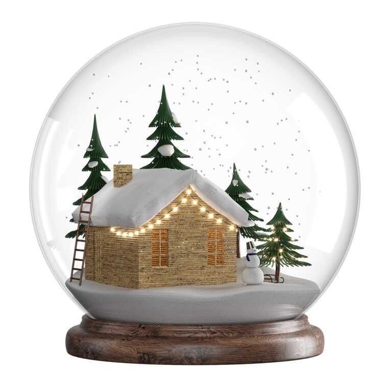 Snow globe (363932) 3D model - Download 3D model Snow globe (363932 ...