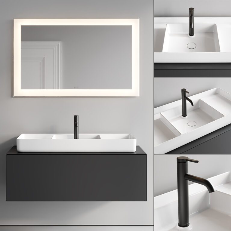 Duravit Bento Stark Набір 1 (364476), 3d модель 1