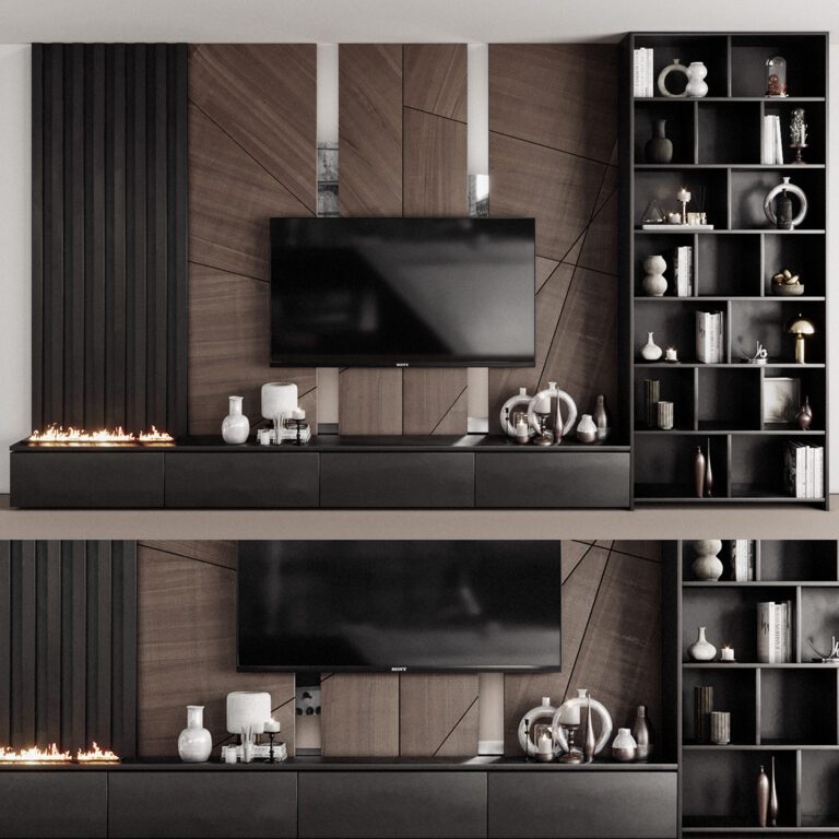 Tv Wall 09 364523 3d Model Download 3d Model Tv Wall 09 364523 