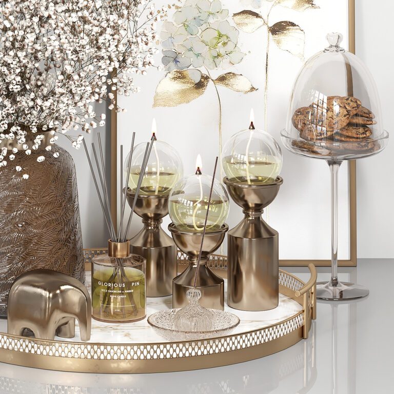 Decorative set 10 (364730) 3D model - Download 3D model Decorative set ...