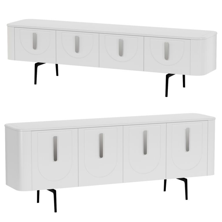 Weltew Home Milas tv stand (364996), 3d model 1