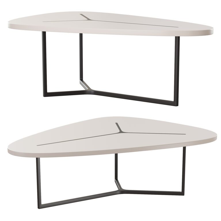 TAVOLO SEVEN coffee table B&B ITALIA (365299) 3D model - Download 3D ...
