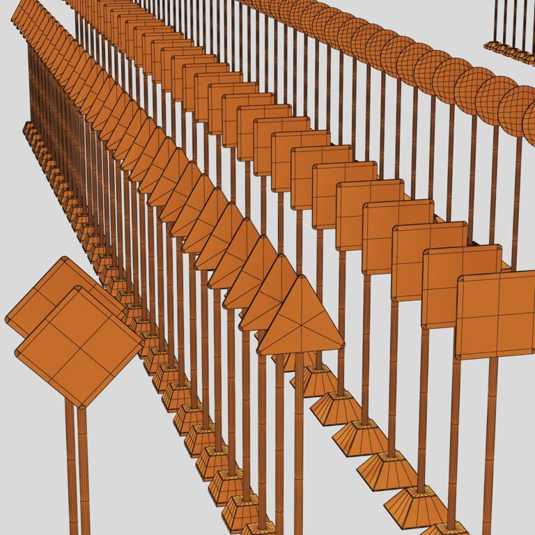 Signs 3D models - Download 3D models | 3d-baza.com