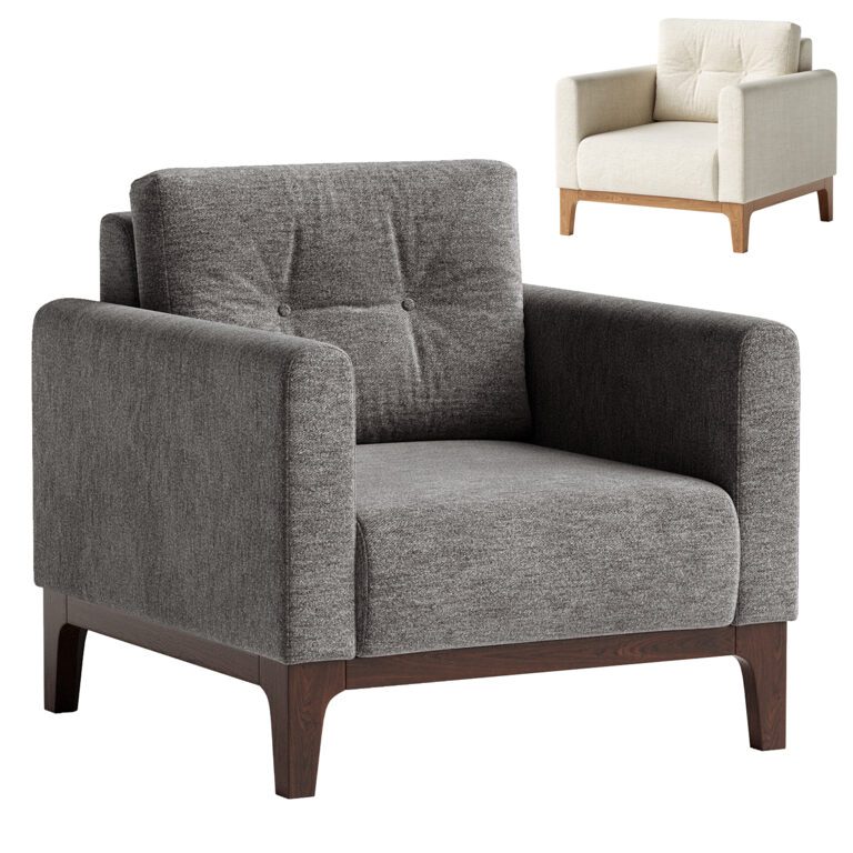 SKANDINAVIА armchair (365705), 3d model 1