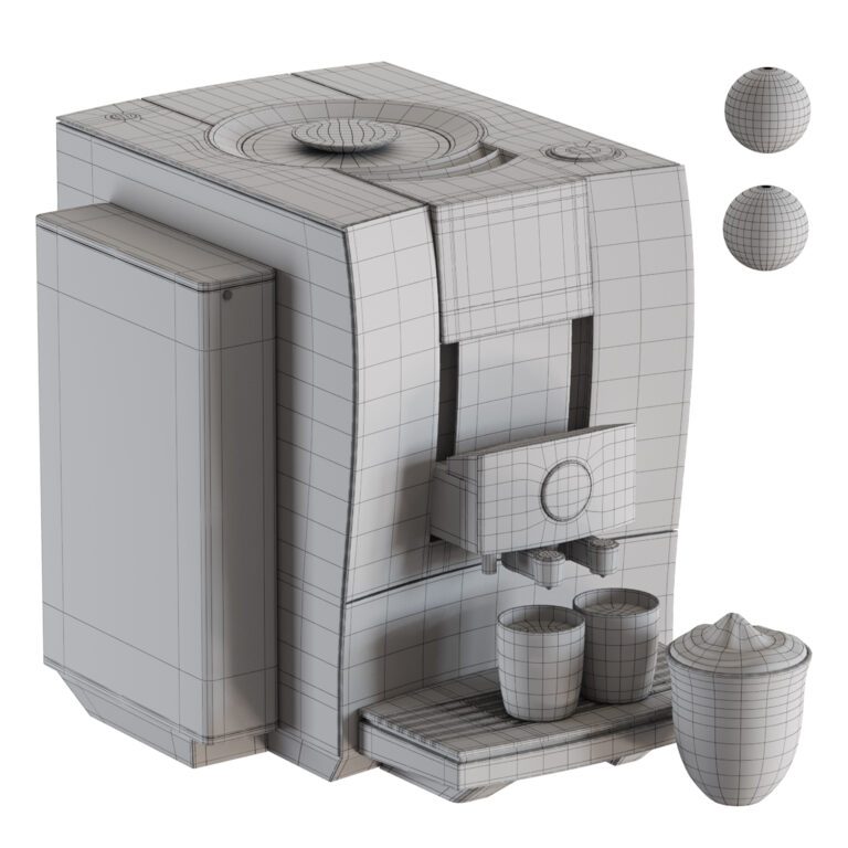Jura Z10 Coffee maker (366328) 3D model - Download 3D model Jura