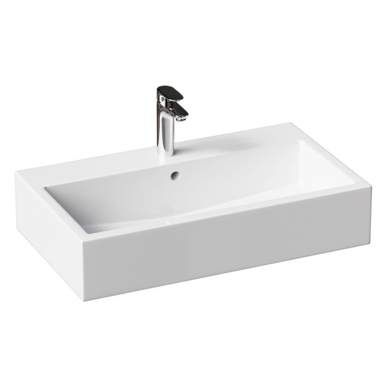 Підвісна раковина 80 см Duravit Vero 0454.8 млн (367661), 3d модель 1