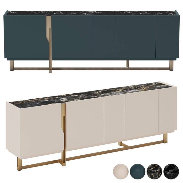 Mirage Sideboard By Cantori (368434), 3d model 1