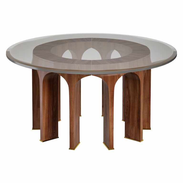 Glass Top Аркада обідній стіл від Chanintr (368595), 3d модель 1