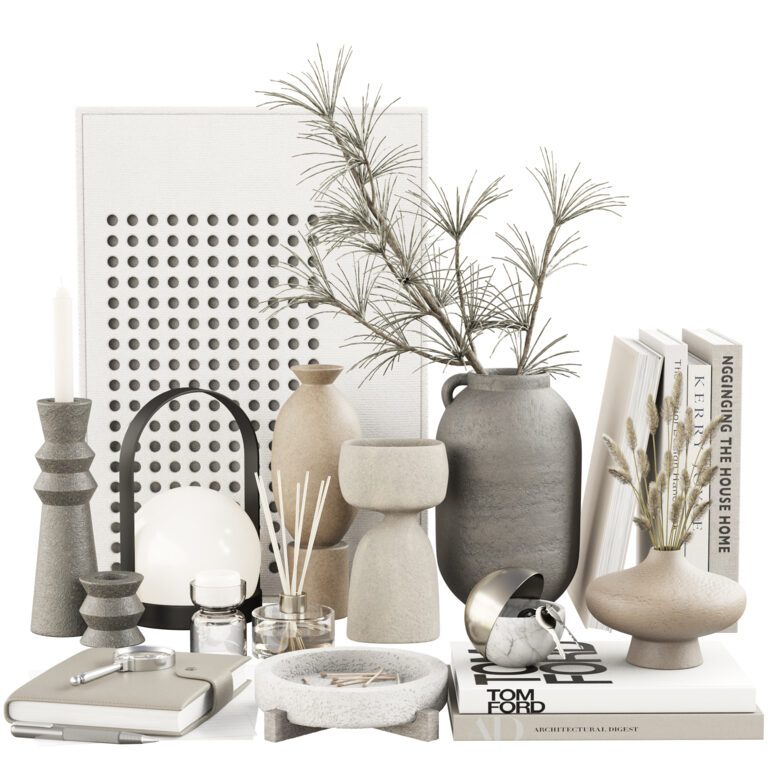Decorative set 79 (372631), 3d model 1