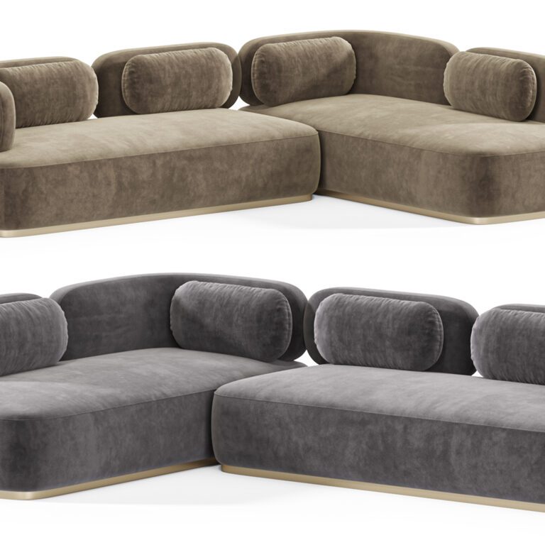 Диван Philipp Plein Signature Lounge (372884), 3д модель 1