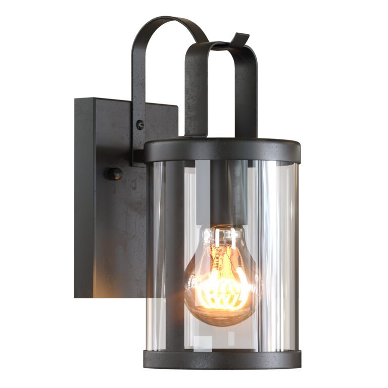 LINDELO Outdoor Wall light (374693), 3d model 1