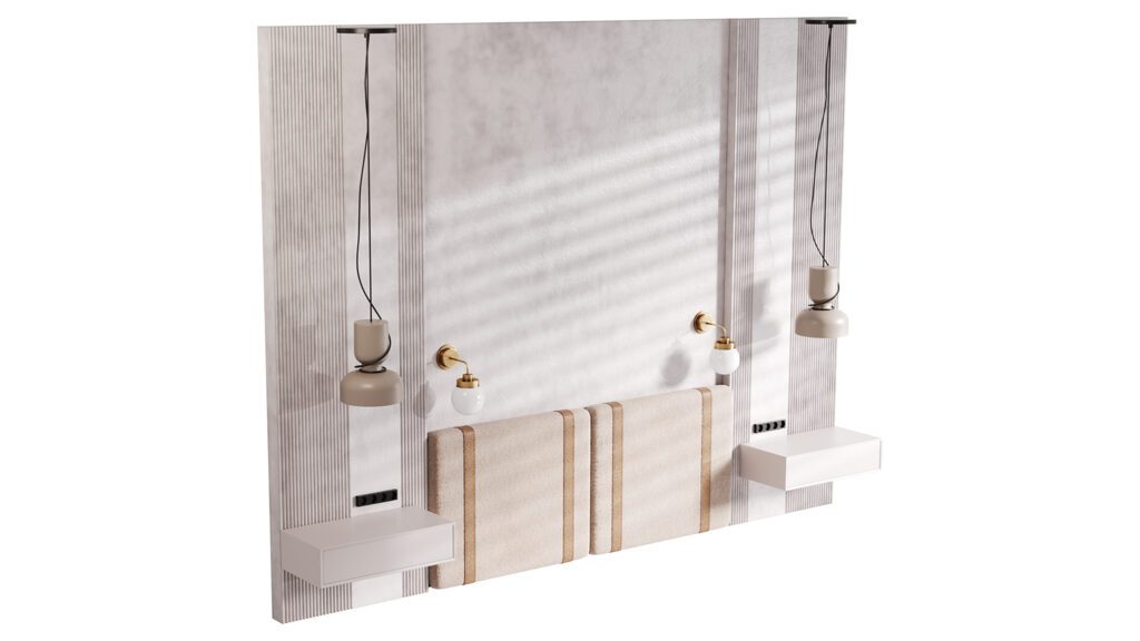 Decorative Wall 28 (374969), 3d model 1