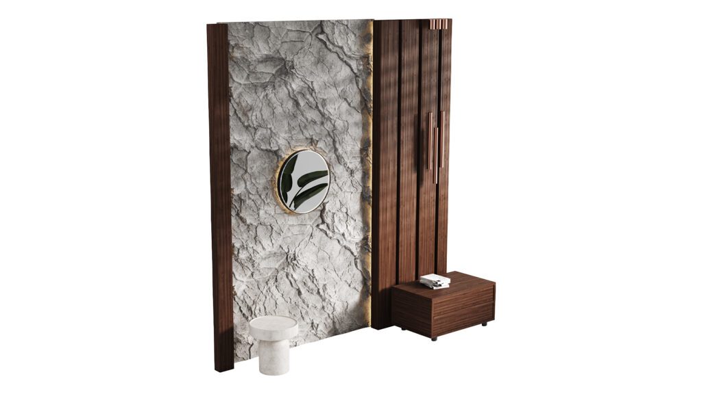 Decorative Wall panel 49 (375232), 3d model 1