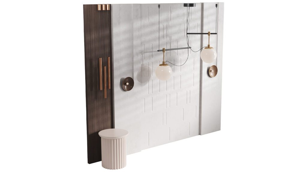 Decorative Wall panel 53 (375238), 3d model 1