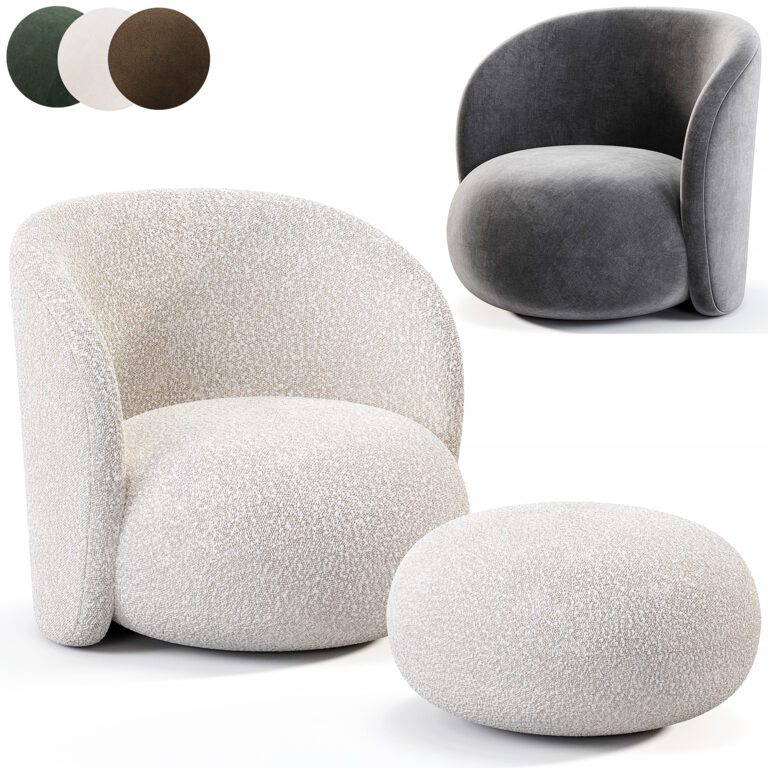 Bloom Fatolj I Тедді по Homeroom (375518), 3d модель 1