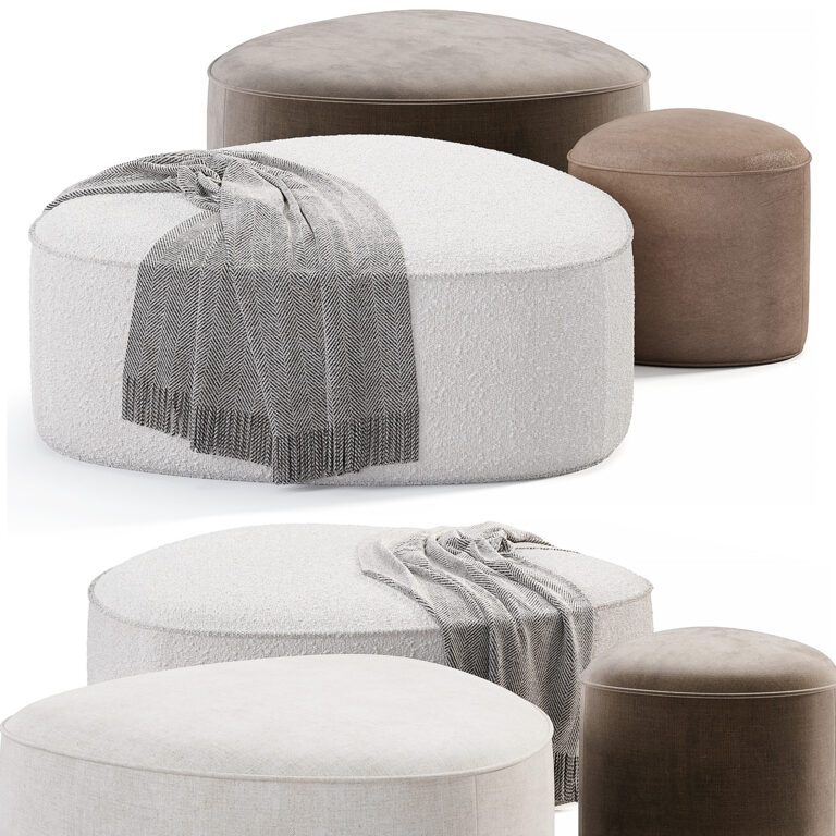 Leyform GOGO Pouf (375593), 3d model 1