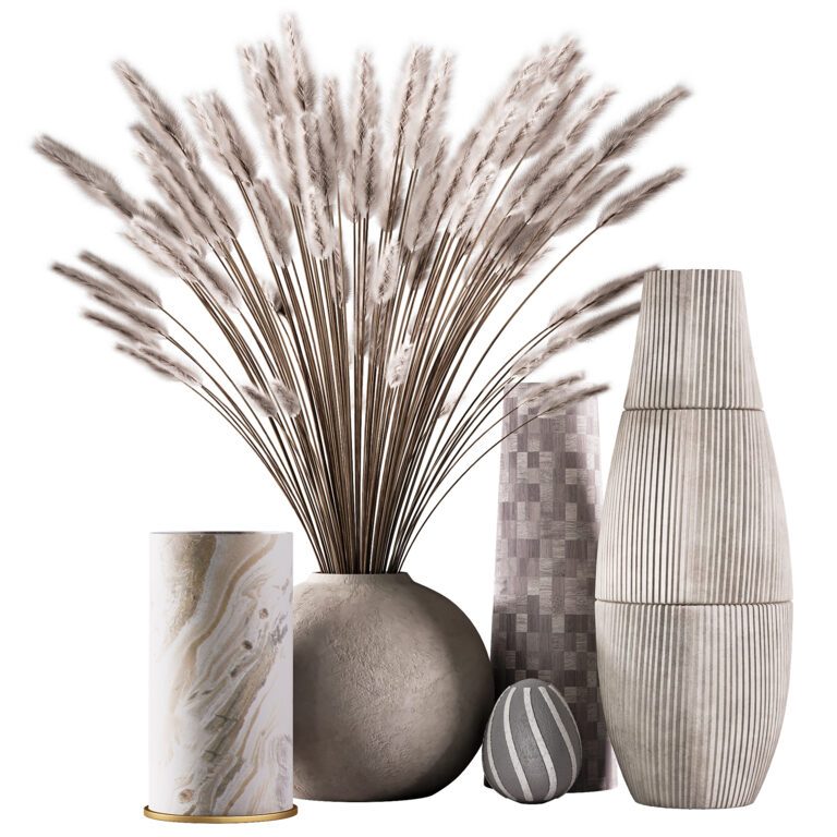 Decorative set for interior (375614) 3D model - Download 3D model ...