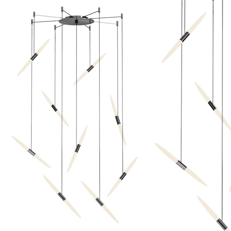 Балет Swag Chandelier (375726), 3d модель 1