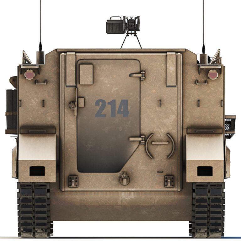 M113A1 armored personnel carrier 1963 (375895) 3D model - Download 3D ...