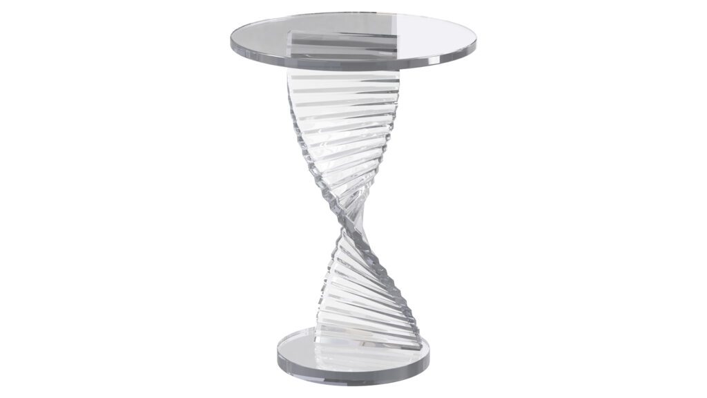 Simple Swirl Side Table (376142) 3D model - Download 3D model Simple ...