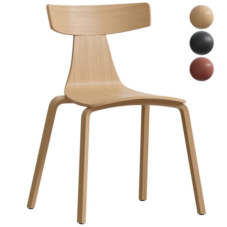 Chair REMO by Bernhardt  (376250), 3d model 1