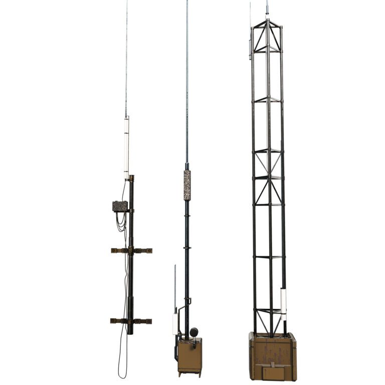 Radio Antenna (377286), 3d model 1