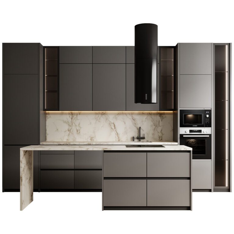 Kitchen 08 (377344), 3d model 1