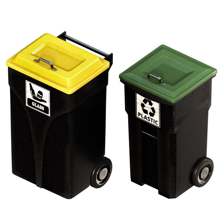Trash bins (377633), 3d model 1
