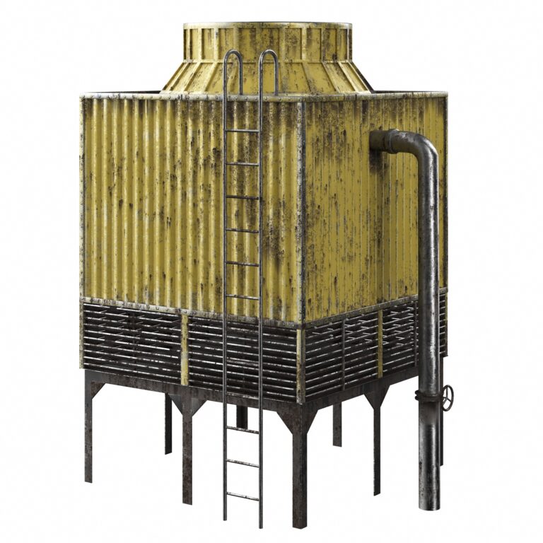 Cooling Tower (377694) 3D model - Download 3D model Cooling Tower ...