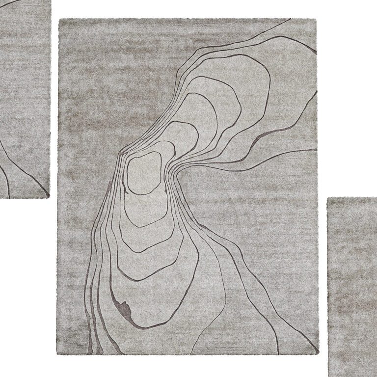 Клаудія Афшар, килим «Ехо» (377876), 3d модель 1