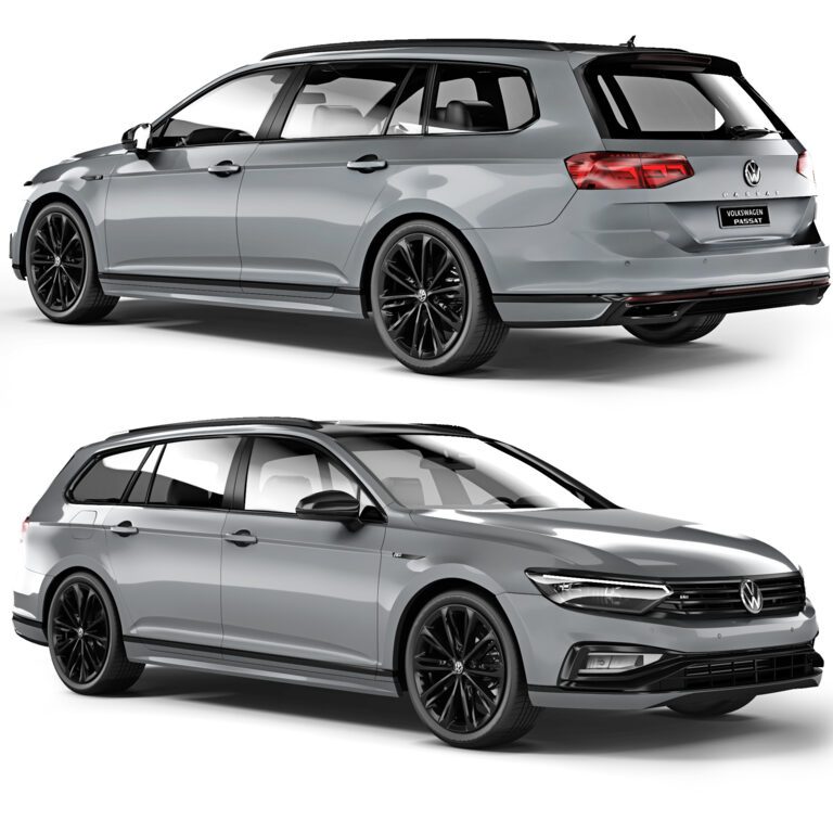 Volkswagen Passat B8 (FL) Variant R-Line Edition 2020 (378086) 3D model ...