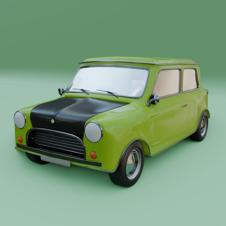 Car toy (378312), 3d model 1