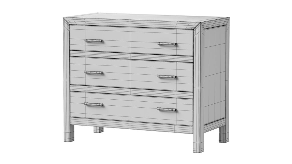 davinci fairway dresser cottage grey DaVinci Fairway 6-Drawer Double Dresser – DaVinci Baby main image 1