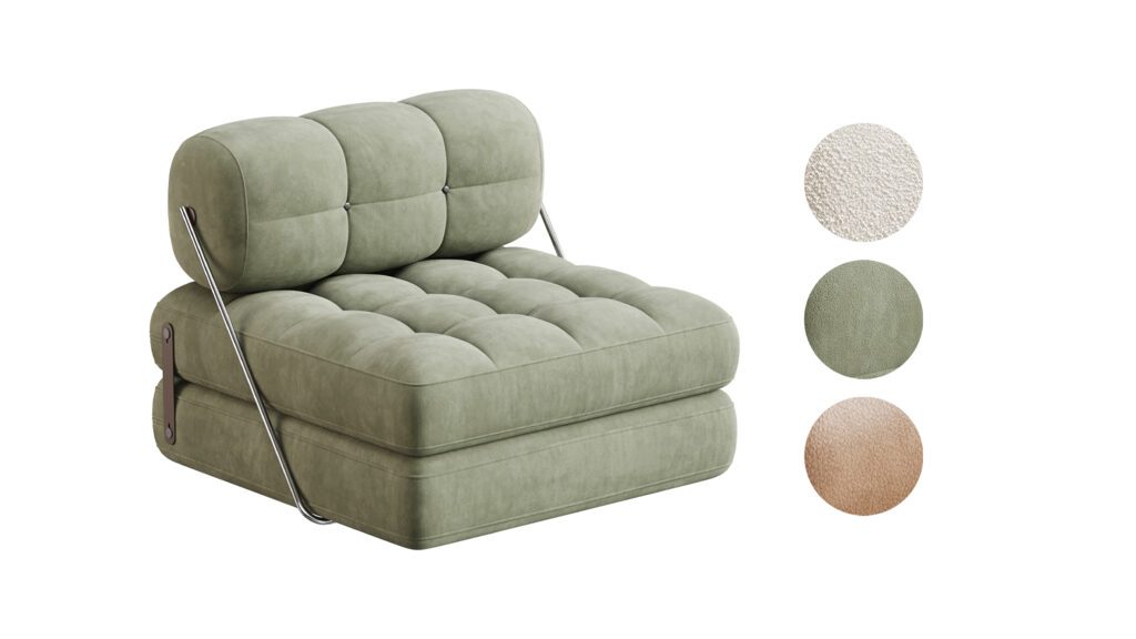 TALIA BOUCLE LOUNGE CHAIR (380232), 3d model 1
