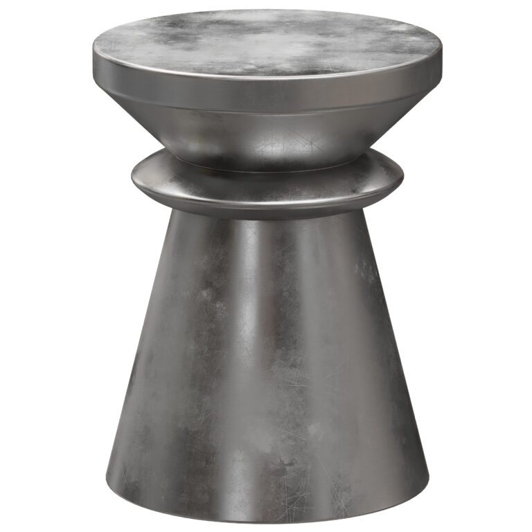 Круглый приставной столик aluminium garden  (380582), 3д модель 1