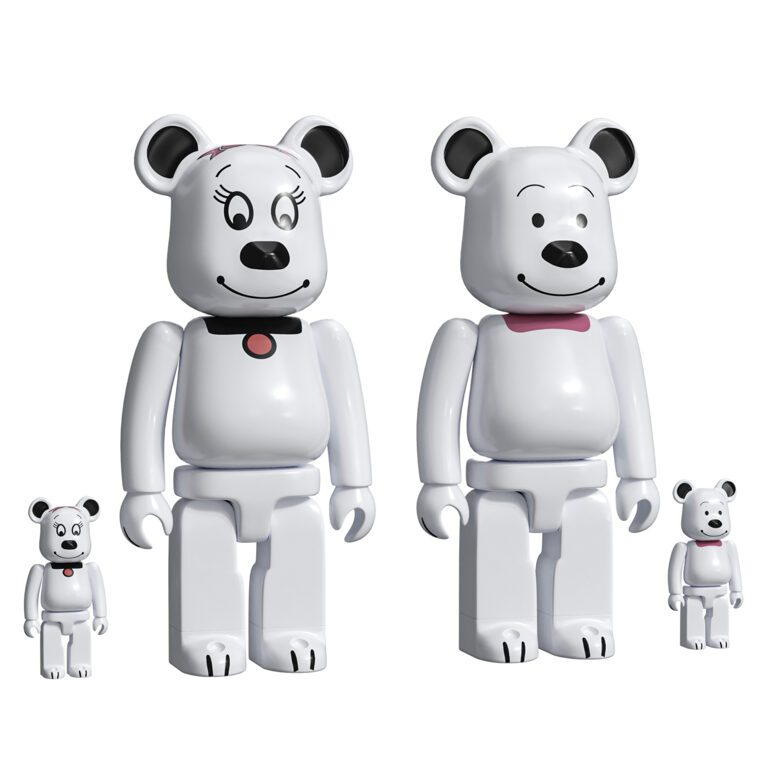 Bearbrick 400% Belle Bear (380740) 3D model - Download 3D model 
