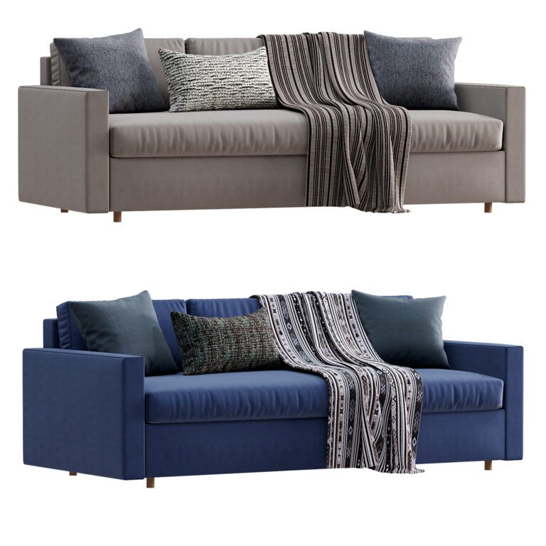 Sofa Friheten By IKEA (380758) 3D model - Download 3D model Sofa