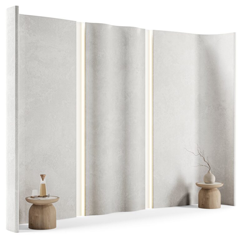 Headboard Wall Panel Composition 05 (380791), 3d model 1