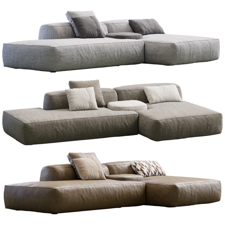 Cloud Sofa By Lema (380978) 3D model - Download 3D model Cloud Sofa By ...