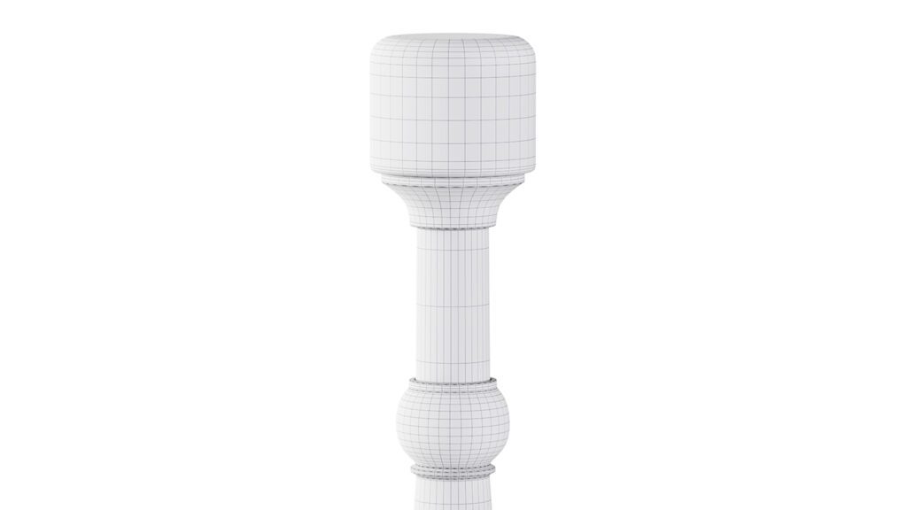 White Silicone Door Stoppe (381297) 3D model - Download 3D model White ...