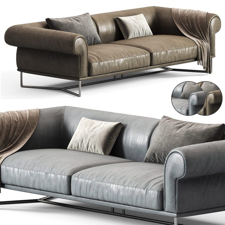 Diotti Vivaldi Linear Sofa (381500) 3D model - Download 3D model Diotti ...