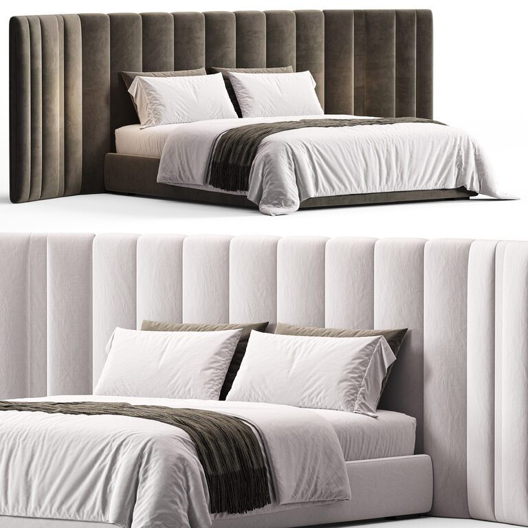 Кровать Yuki от Gallotti&Radice (381556), 3д модель 1