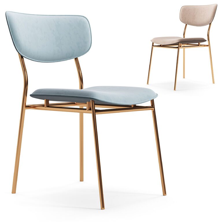 Calligaris Fifties Chair (381576) 3D model - Download 3D model