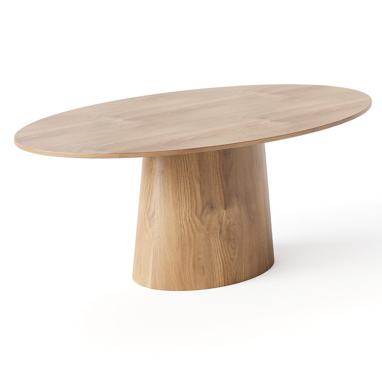 Deodat Oval Dining Table (381774) 3D model - Download 3D model Deodat ...