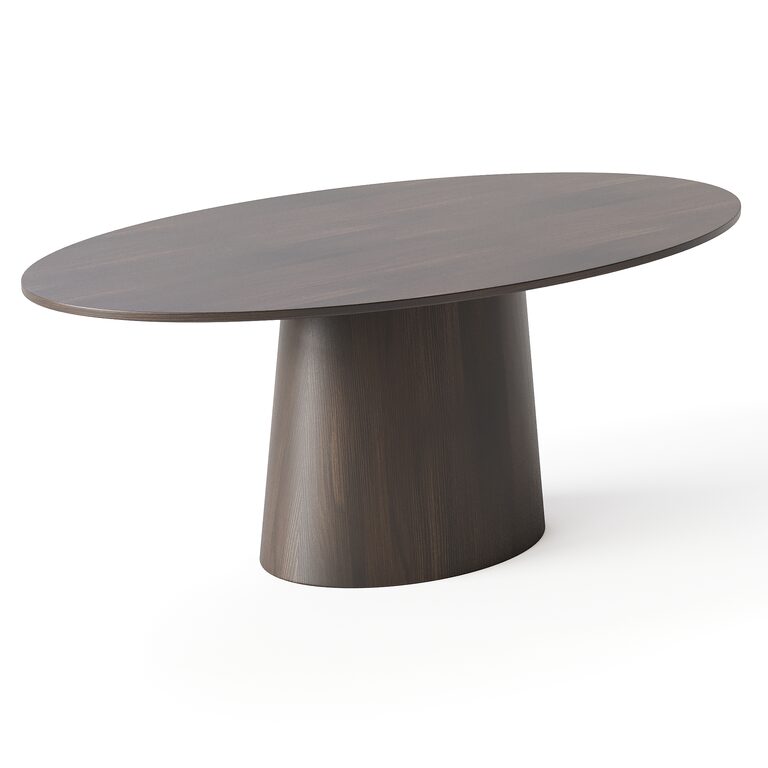 Deodat Oval Dining Table (381774) 3D model - Download 3D model Deodat ...