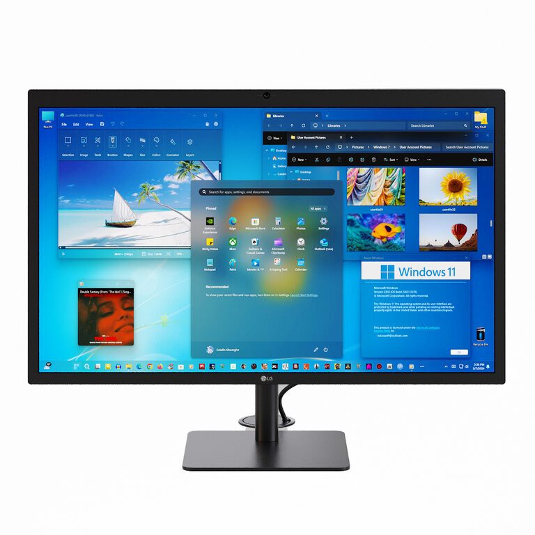 Monitor Lg 15 Inch Monitor LG 27 (381890) 3D model - Download 3D model Monitor LG 27 ...